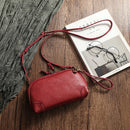 Vintage And Artistic Single-shoulder Bag Made Of Tree Bark Leather