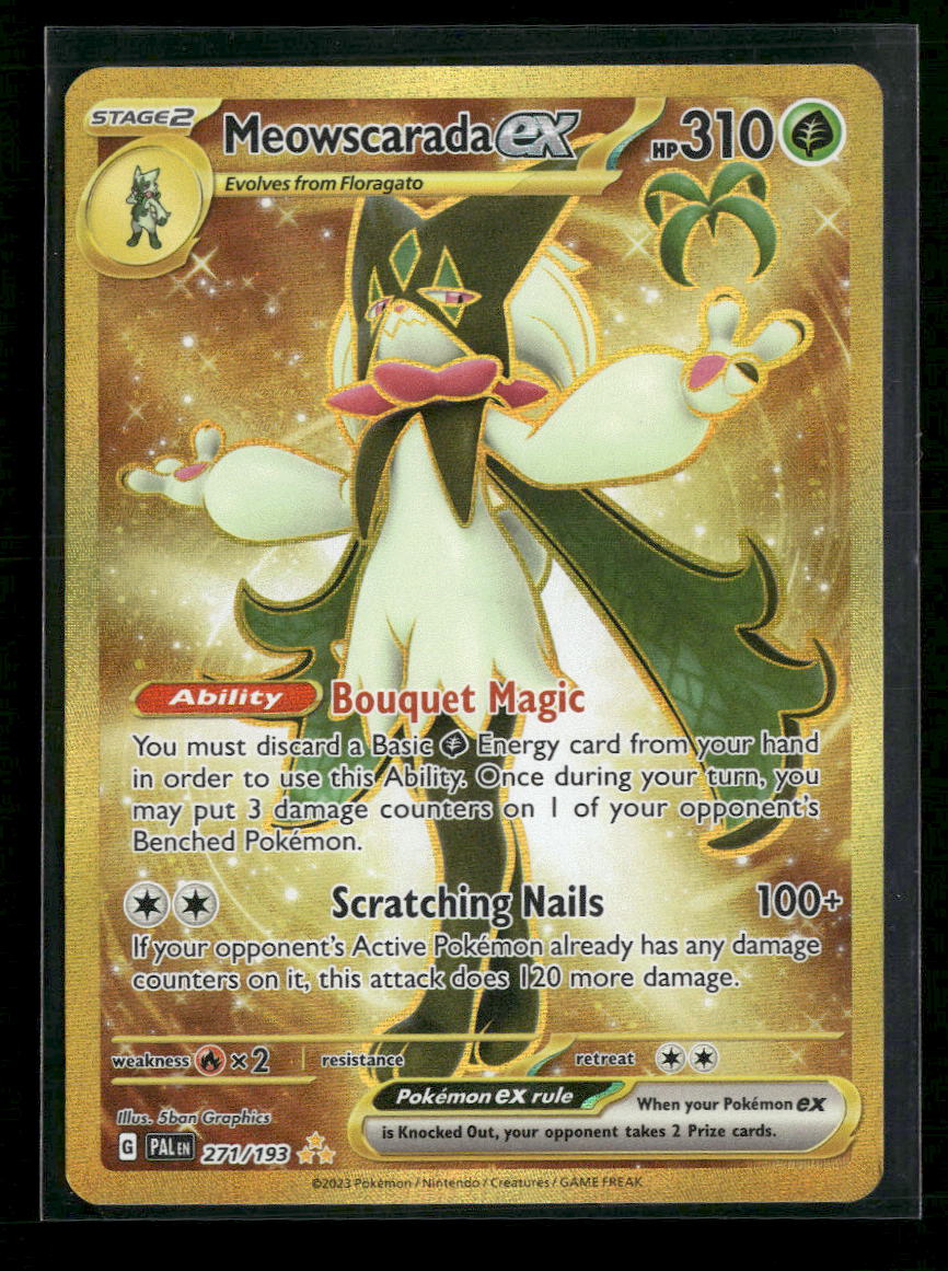 SV02: Paldea Evolved Meowscarada ex #271/193