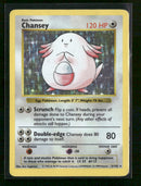 Base Set (Shadowless) Chansey #003/102