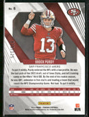 2023 Panini Phoenix Teal Brock Purdy #/125 #6