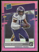 2020 Donruss Optic Pink Justin Jefferson Rookie #163
