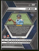 2025 Panini Mosaic Mosaic Red and White Stripe Cam Ward Rookie #382