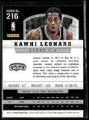 2012-13 Panini Kawhi Leonard Rookie #216