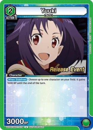 Yuuki (079) (UEPR/SAO-1-079) - UE07BT Sword Art Online Release Event Cards