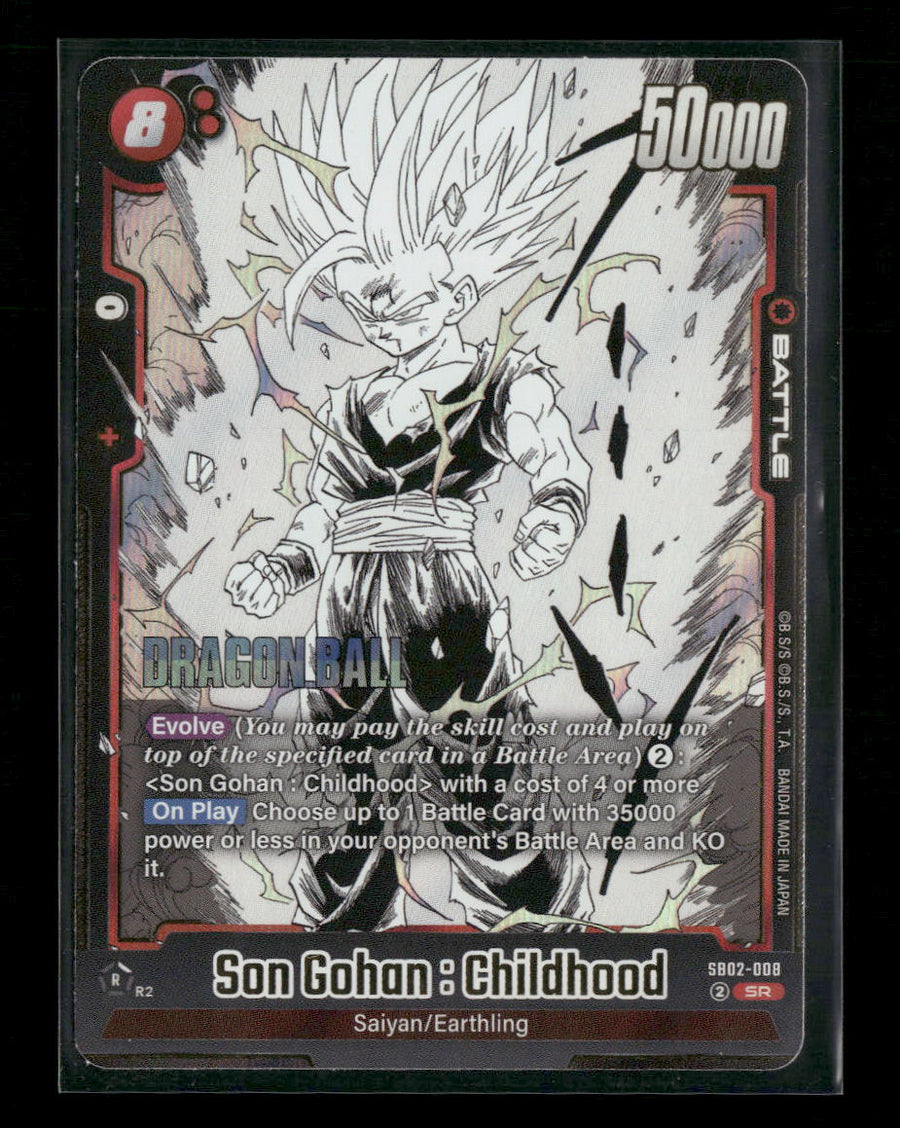 SB02: Manga Booster 02 Son Gohan : Childhood #SB02-008