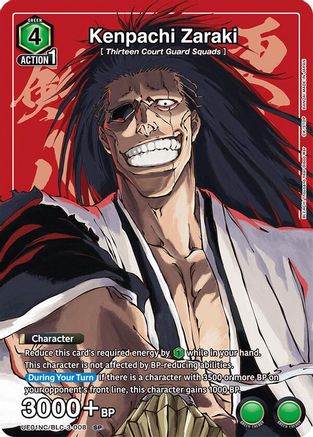 Kenpachi Zaraki (UE01NC/BLC-3-008) - UE01NC New Card Selection BLEACH ThousandYear Blood War Foil