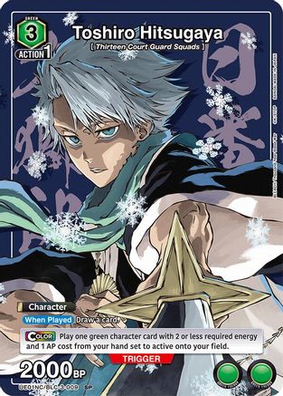 Toshiro Hitsugaya (UE01NC/BLC-3-009) - UE01NC New Card Selection BLEACH ThousandYear Blood War Foil