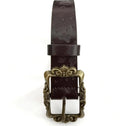 New Vintage Embossed Belt Womens Fashion Accessory