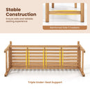 62inch Teak Outdoor Porch Bench 3