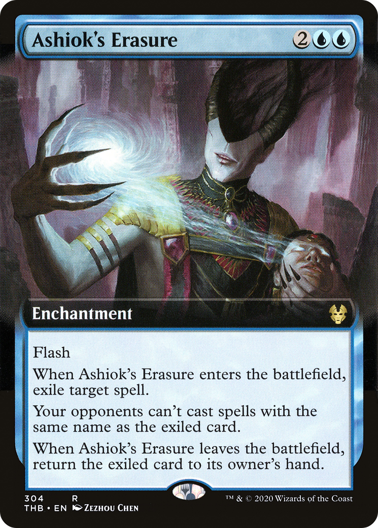 Ashiok's Erasure (THB-304) - Theros Beyond Death: (Extended Art) Foil