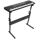 61 Keys Digital Music Keyboard Electric Piano Electronic Musical Instrument Kids Learning Keyboard with Microphone Stand for 3-12 Year Old Kids Girls