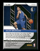 2018-19 Panini Prizm Prizms Red White and Blue Jalen Brunson Rookie #250