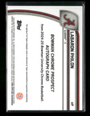 2024-25 Bowman U Chrome Prospects Auto Green Refractor Labaron Philon #/99 #49