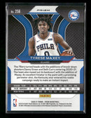2020-21 Panini Prizm Pink Ice Prizms Tyrese Maxey Rookie #256