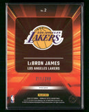 2024-25 Donruss Optic Express Lane Hyper Green LeBron James #/249 #2