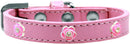 Dog, Puppy & Pet Widget Fashion  Collar, "Bright Pink Roses"