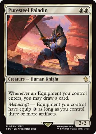 Puresteel Paladin (FIC-250) - Commander: FINAL FANTASY