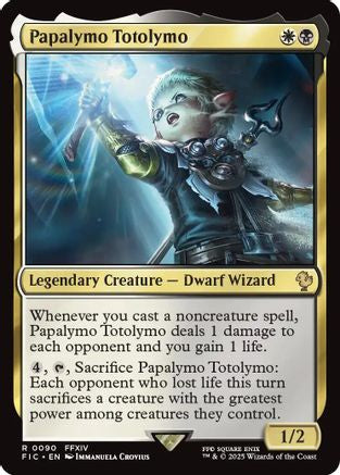 Papalymo Totolymo (FIC-090) - Commander: FINAL FANTASY