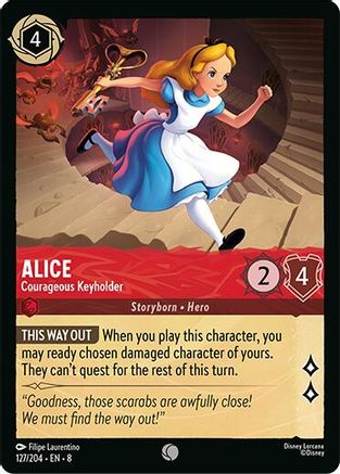 Alice - Courageous Keyholder (127/204) - Reign of Jafar