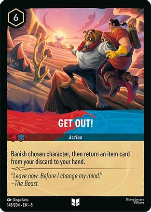 Get Out! (148/204) - Reign of Jafar Cold Foil