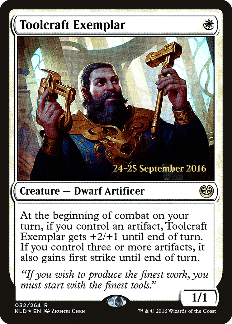 Toolcraft Exemplar (PRE-32S) - Kaladesh Promos Foil