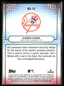 2025 Bowman's Best Bowman Showpieces Aaron Judge #BS-13