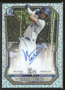 2026 Bowman Chrome Autographs Mojo Refractors Warren Calcaño Auto #BMA-WC
