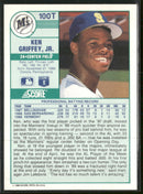 1989 Score Rookie & Traded Ken Griffey, Jr. #100T