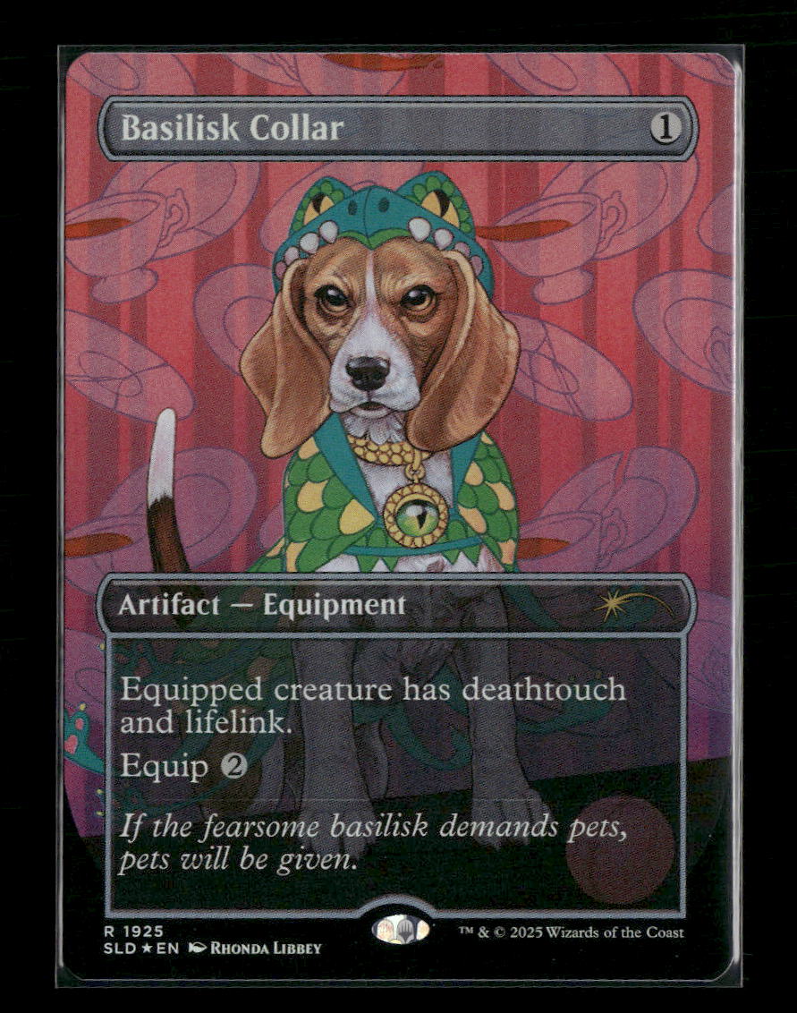 Secret Lair Drop Series Basilisk Collar (1925) (Rainbow Foil) #1925