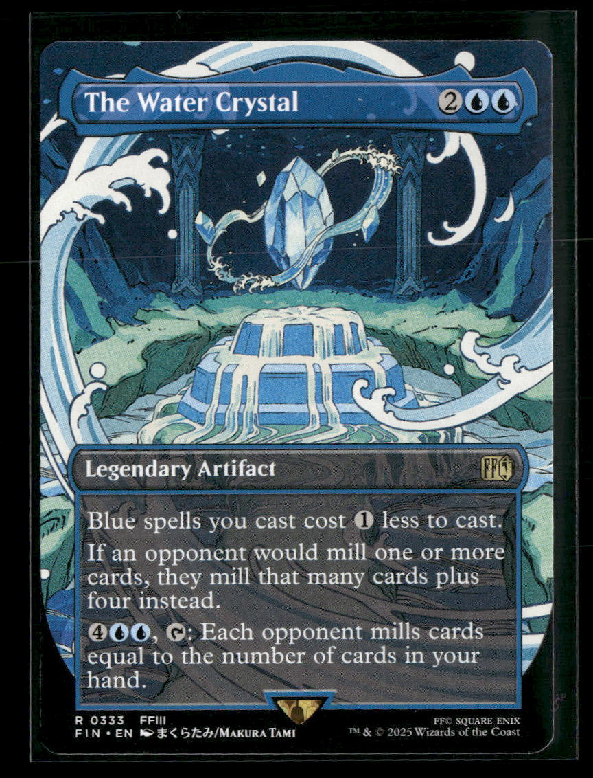 FINAL FANTASY The Water Crystal (Borderless) #333