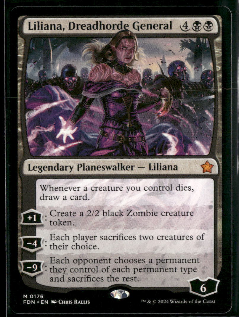 Foundations Liliana, Dreadhorde General #176