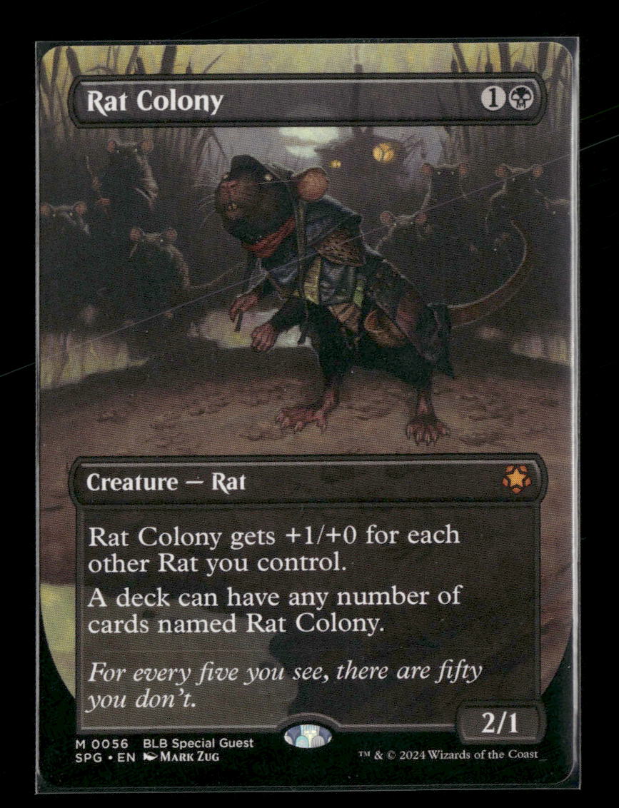 Special Guests Rat Colony (Borderless) #56