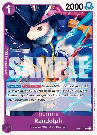 Randolph (OP11-077) - A Fist of Divine Speed