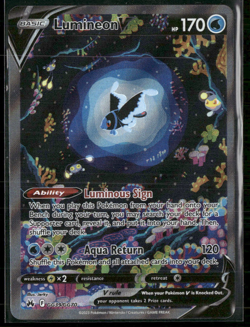 SWSH: Crown Zenith: Galarian Gallery Lumineon V #GG39/GG70