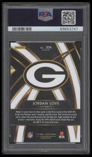 2019 Panini Select 2020 Xrc Prizm Redemption Jordan Love 9 PSA #304