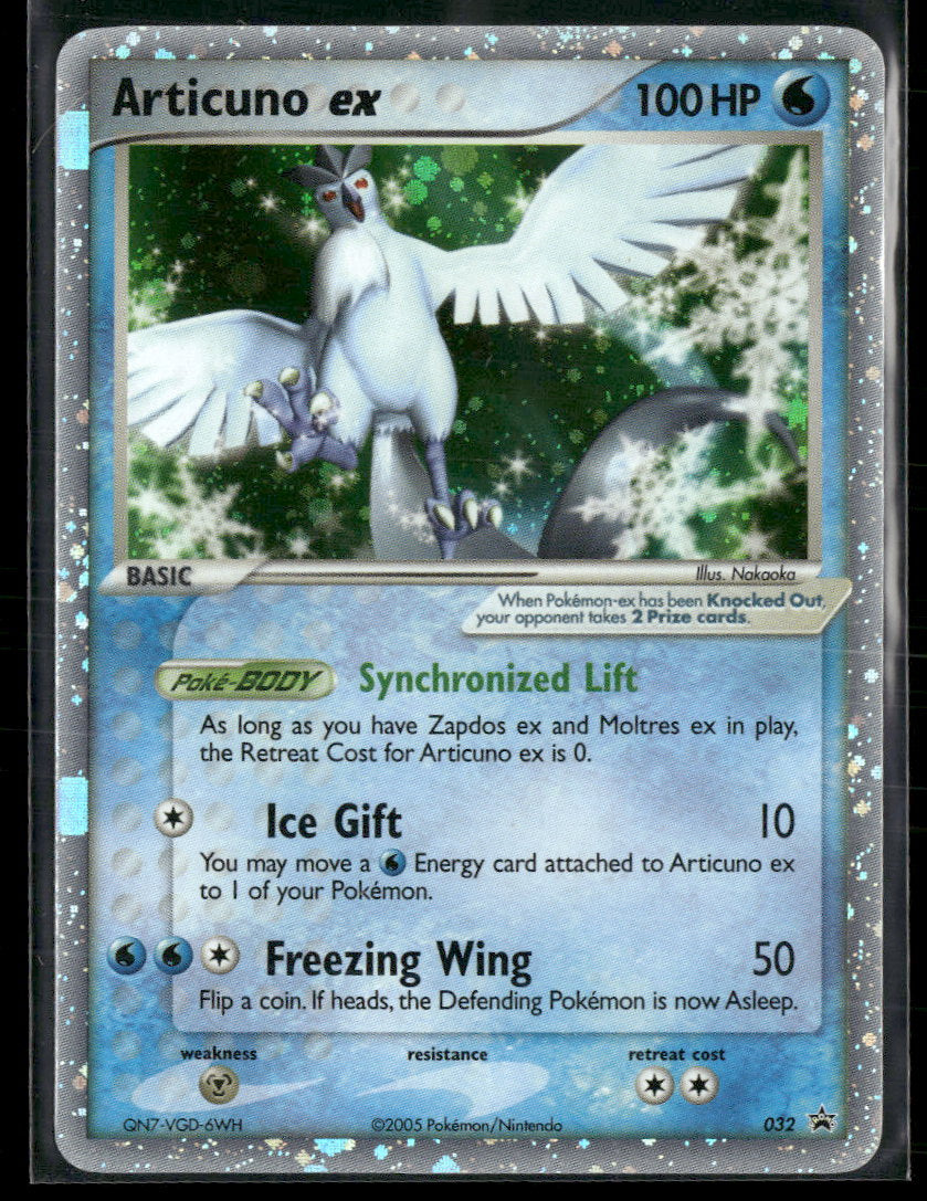 Nintendo Promos Articuno ex #032