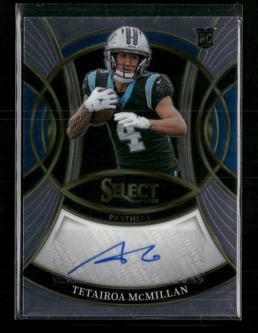 2025 Panini Select Rookie Signatures Tetairoa McMillan Auto #RSI-TMN
