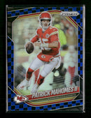 2025 Panini Prizm Black and Blue Checker Patrick Mahomes II #26