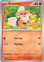 Growlithe 027 - SV10 Destined Rivals
