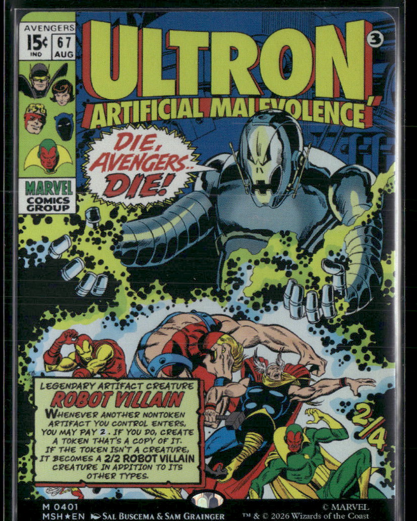 Marvel Super Heroes Ultron, Artificial Malevolence (Borderless) (0401) #401