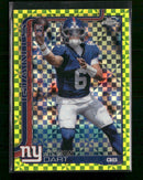 2025 Topps Chrome Lime Green X-Fractor Jaxson Dart Rookie #306