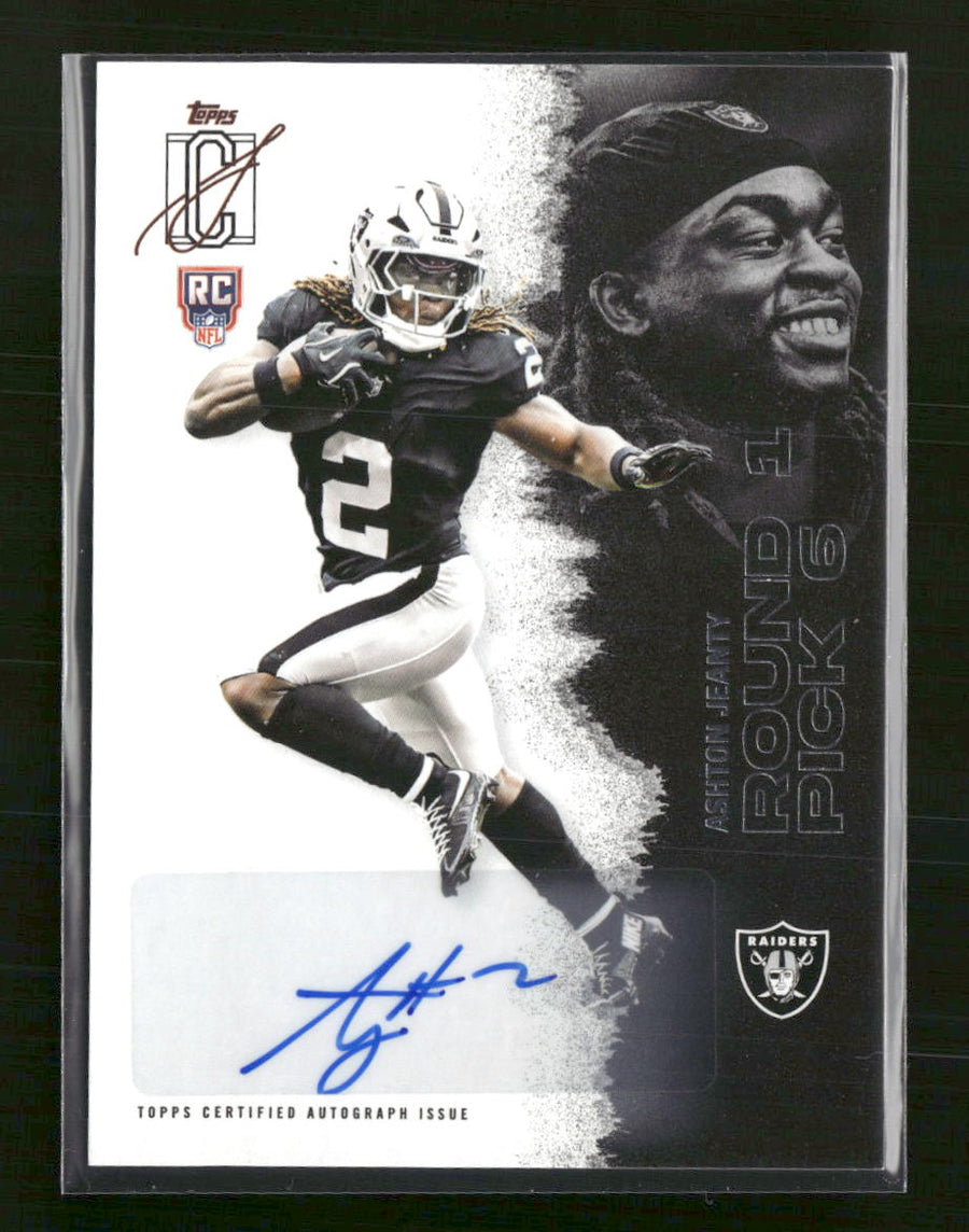 2025 Topps Signature Class Autographs Ashton Jeanty Rookie Auto #102