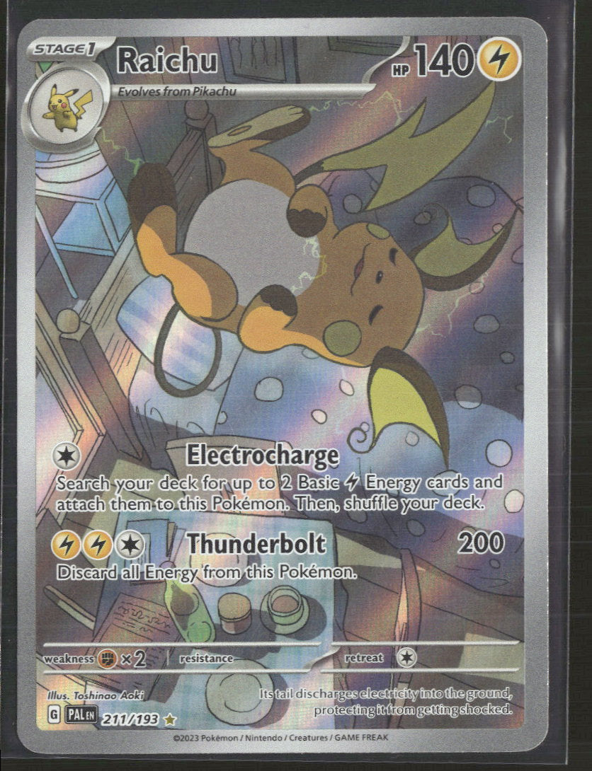 SV02: Paldea Evolved Raichu #211/193