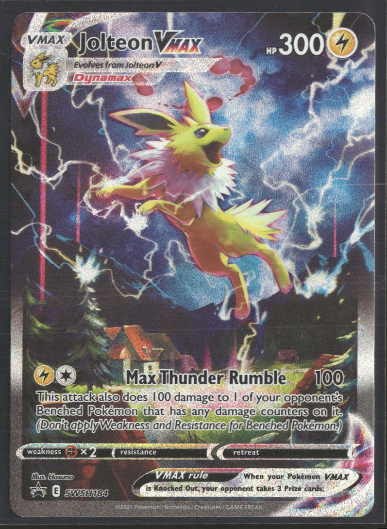 SWSH: Sword & Shield Promo Cards Jolteon VMAX #SWSH184