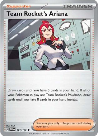 Team Rocket's Ariana 171/182 - SV10 Destined Rivals
