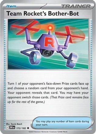 Team Rocket's Bother-Bot 172 - SV10 Destined Rivals