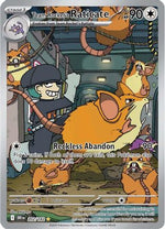 Team Rocket's Raticate 202/182 - SV10 Destined Rivals Holofoil