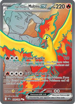 Team Rocket's Moltres ex 208/182 - SV10 Destined Rivals Holofoil