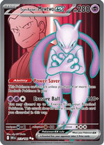 Team Rocket's Mewtwo ex 213/182 - SV10 Destined Rivals - Holofoil