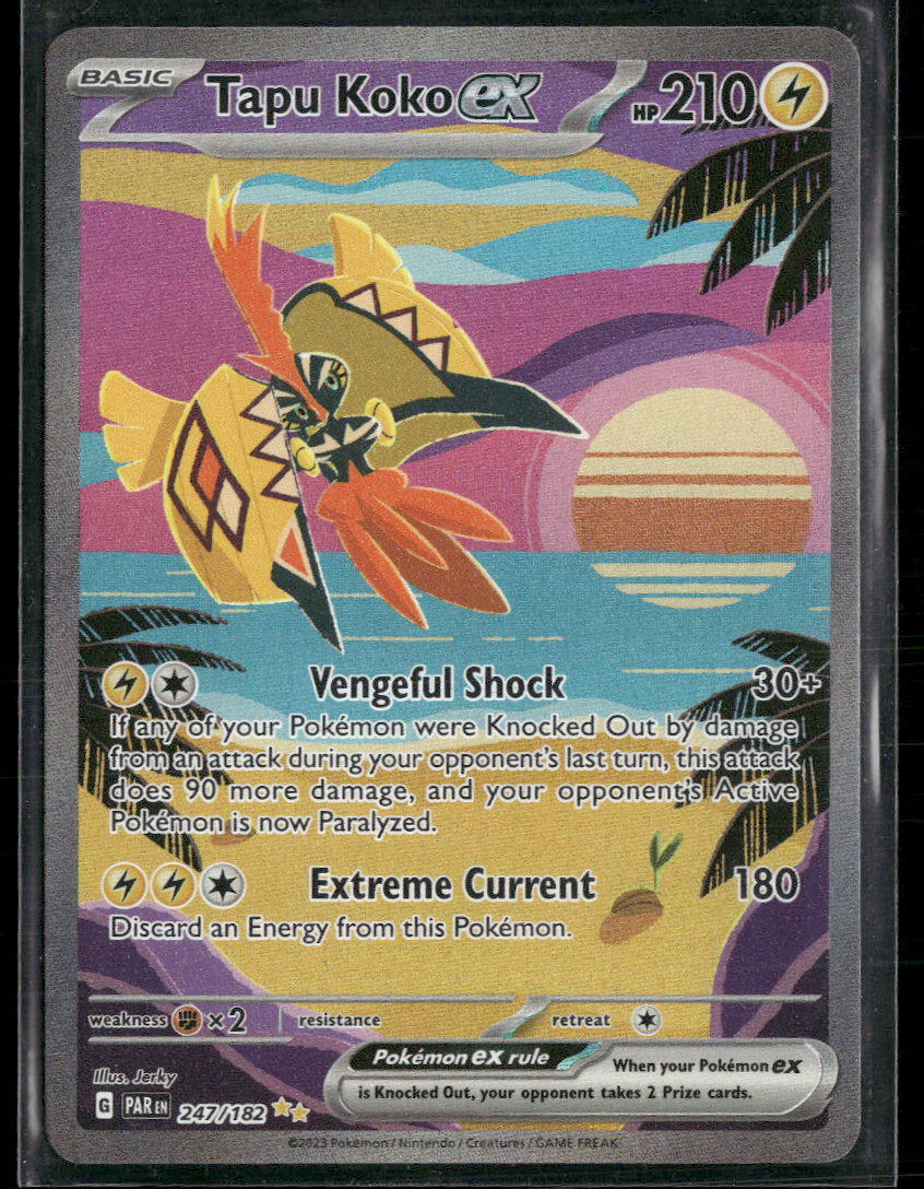 SV04: Paradox Rift Tapu Koko ex #247/182